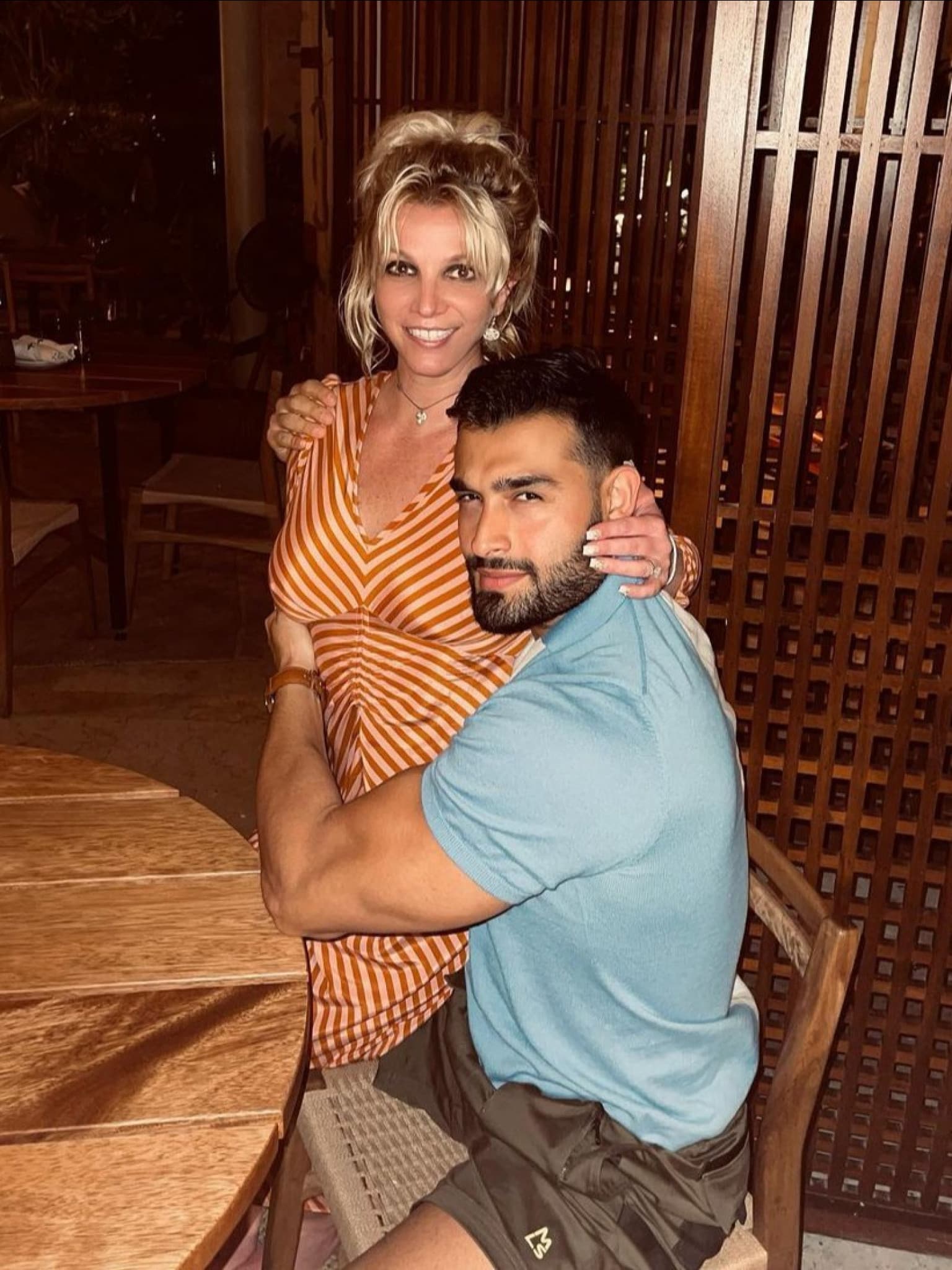 Britney Spears ist nach ihrer Trennung von Sam Asghari "in bester Stimmung"