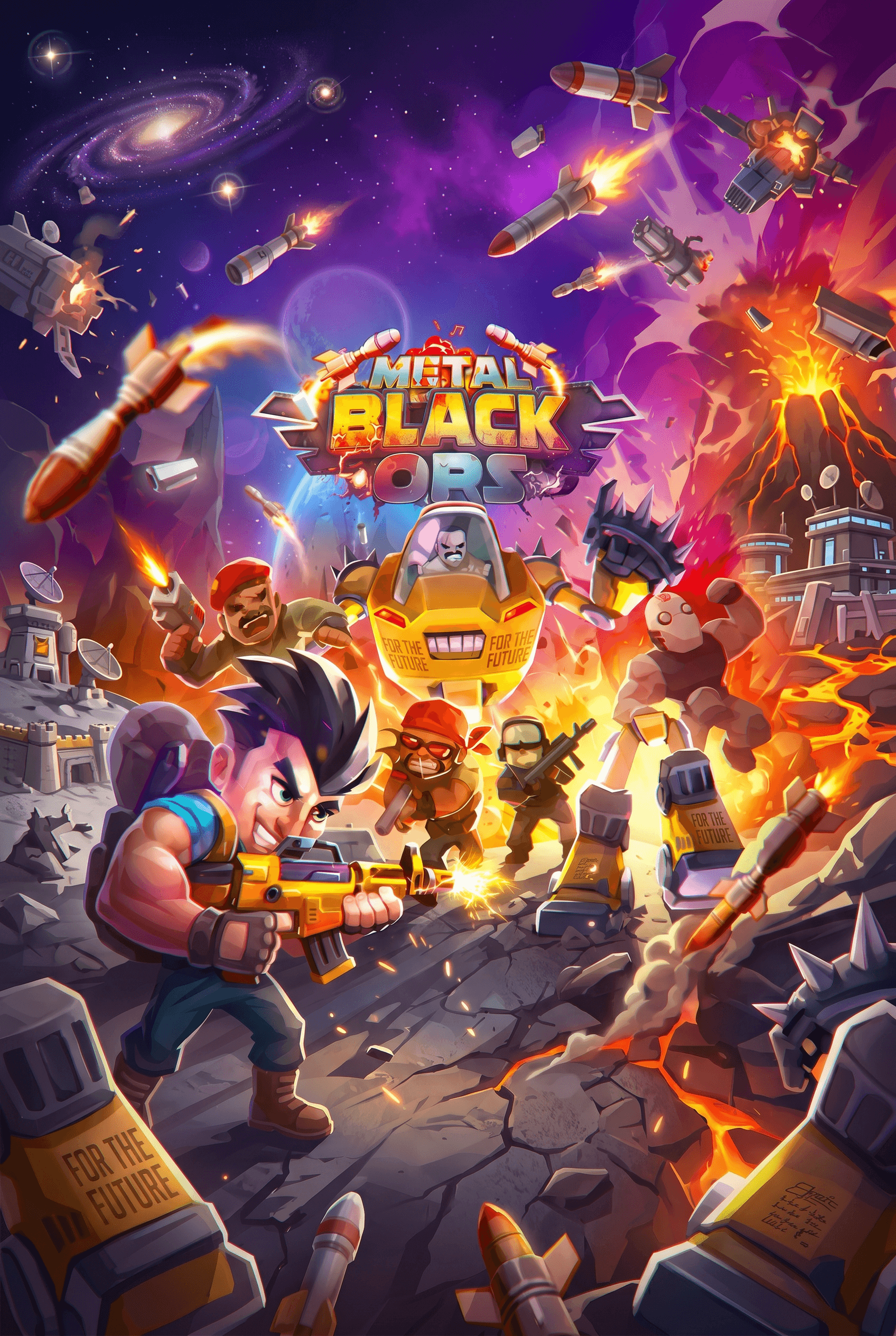 Metall Schwarz OPS