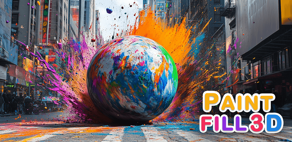 Füllen Sie 3D malen