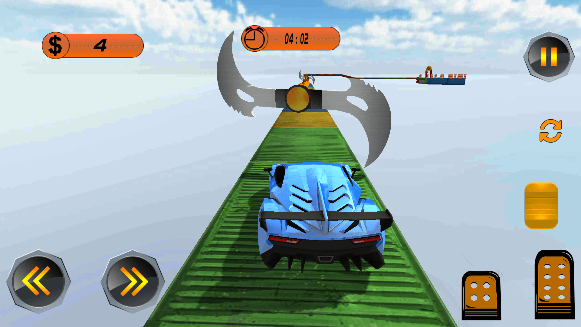 Impossible Track Car Stunt