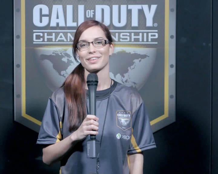 Playboy Lifestyle (Gamer Next Door): Pamela Horton bei der Call of Duty-Meisterschaft 2015 im L. A. Live