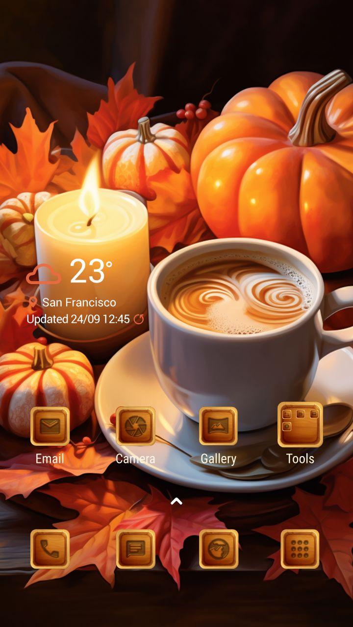 [TW] Gemütliche Herbstkaffeetasse