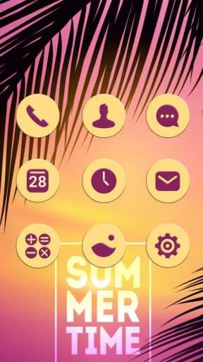 Tropische Sommerstimmung