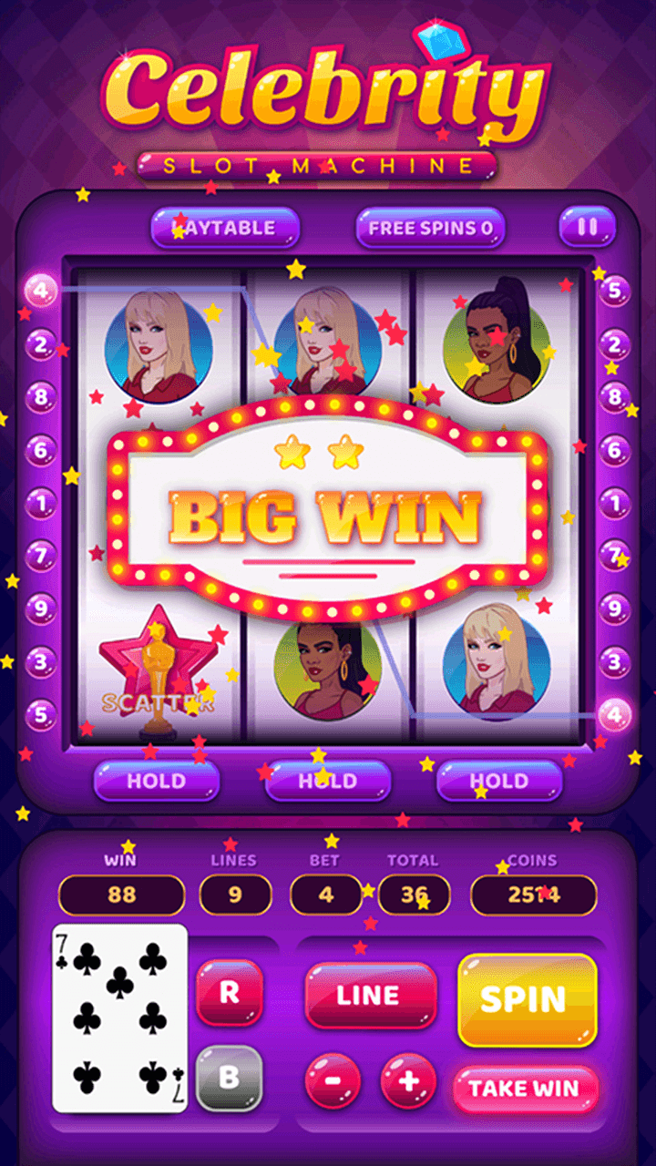 Celebrity Slot Machine