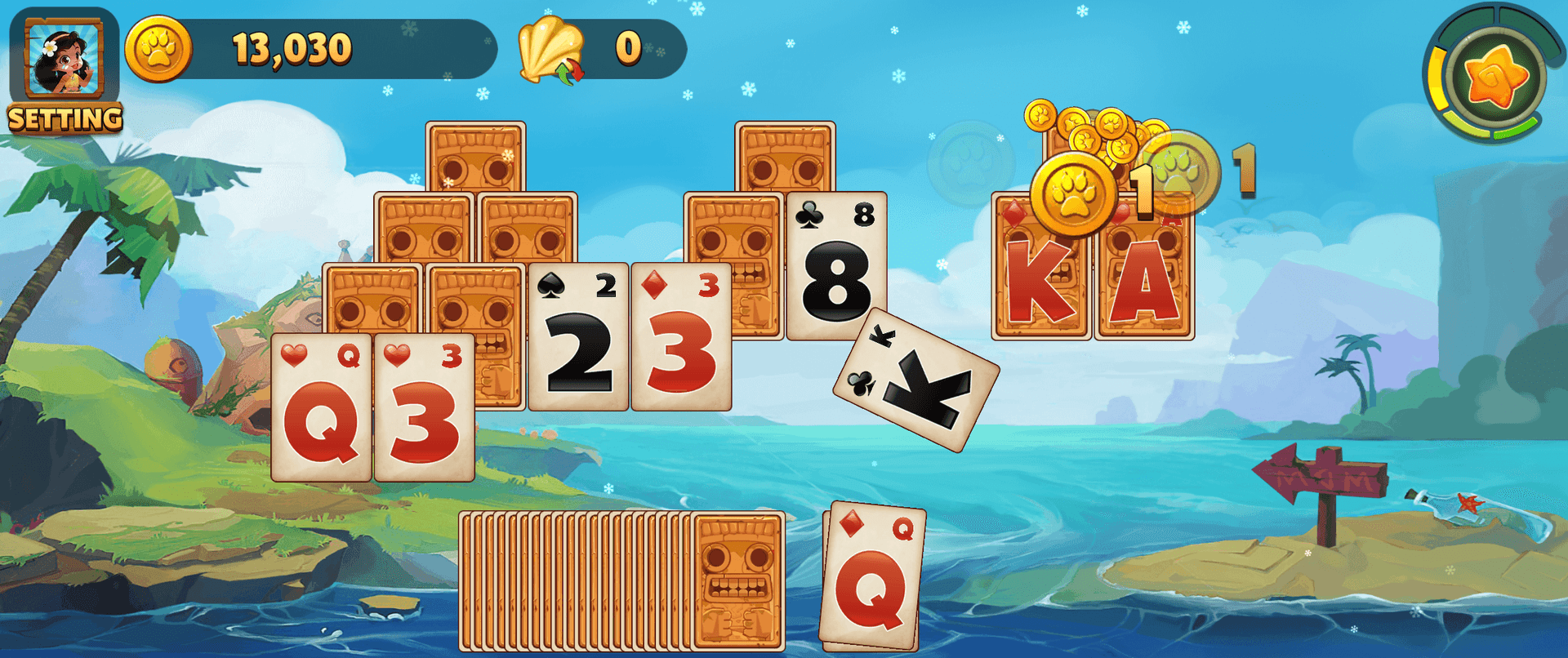 Solitaire Tripeaks Adventure