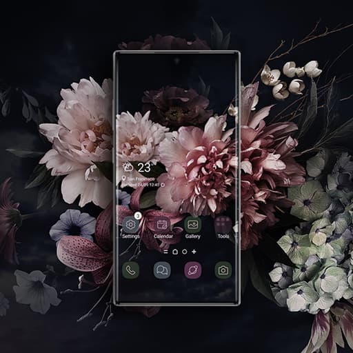 Vintage Schöne Blumen