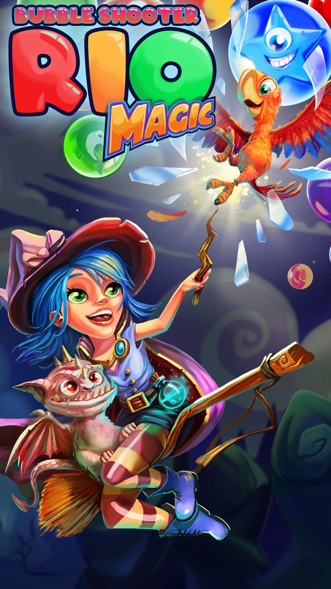 Bubble Shooter - Rio Magic