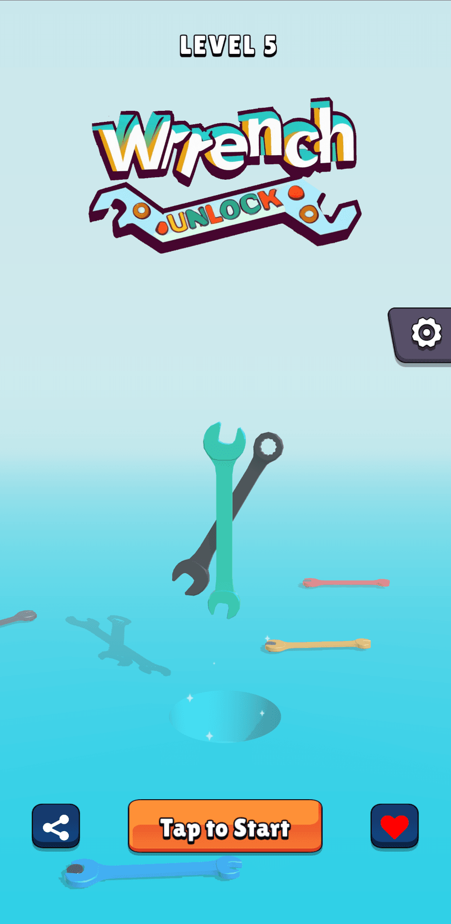 Schraubenschlüssel Entriegelung