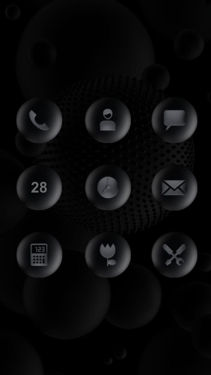 Minimalistisches Monochrom