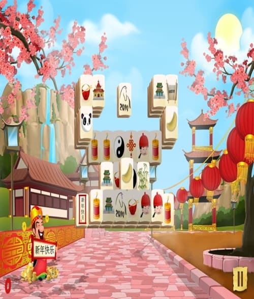 Mahjong Plum Garden