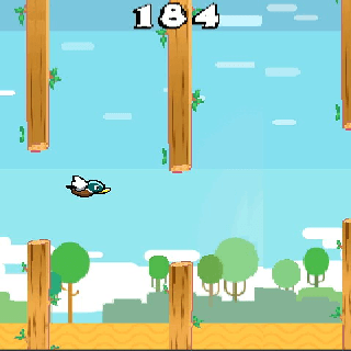 Flapping Duck