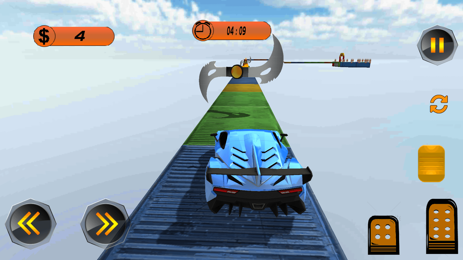 Impossible Track Car Stunt