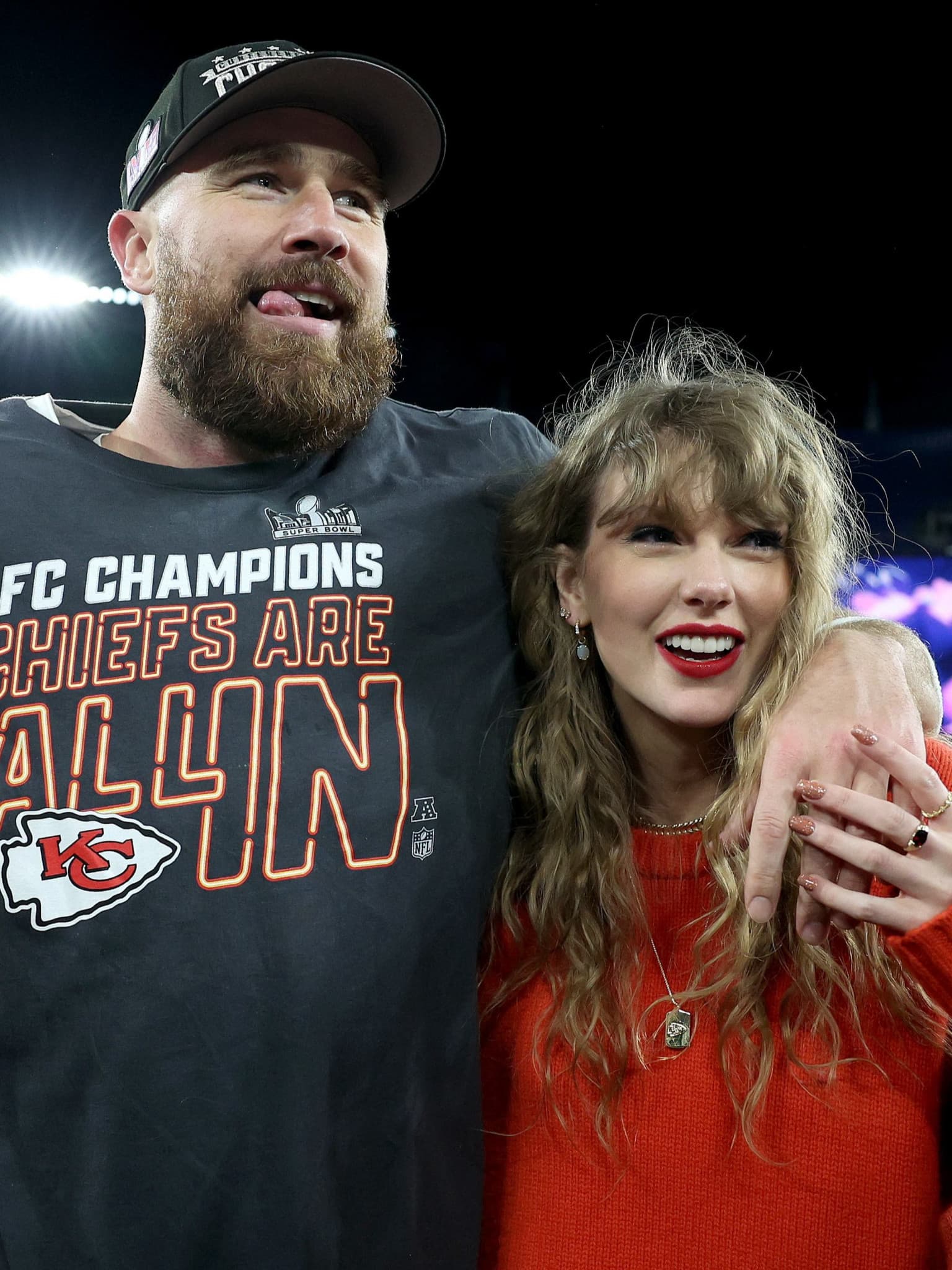Taylor Swift sieht sich gerne die Spiele von Travis Kelce an, weil sie dann nicht der Star sein muss