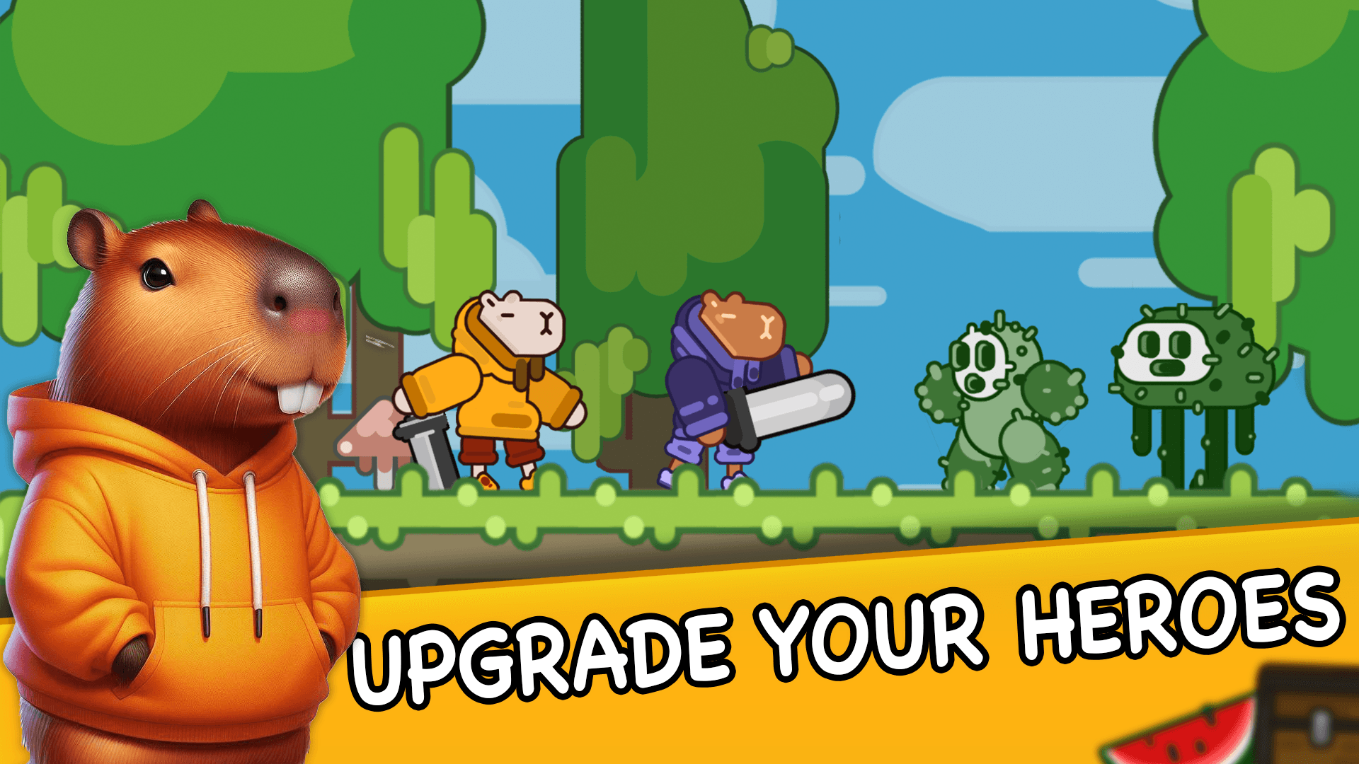 Capybara Treasure World Rush