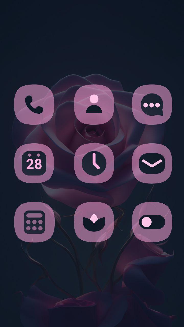 Einzigartige Rose