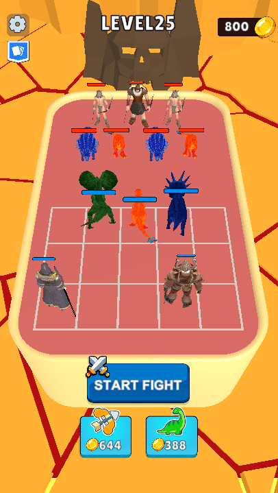 Prähistorische Schlachten: Fügen und Kämpfen