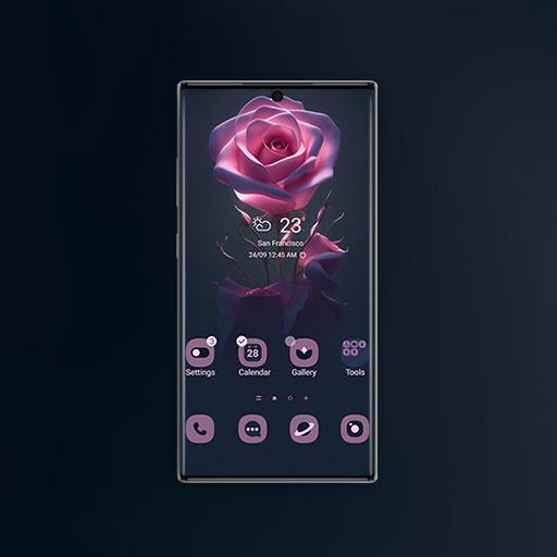 Einzigartige Rose