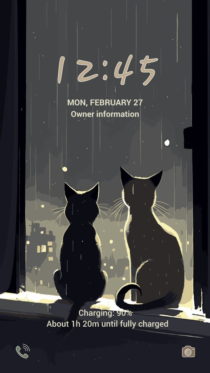 Regnerischer Katzentag