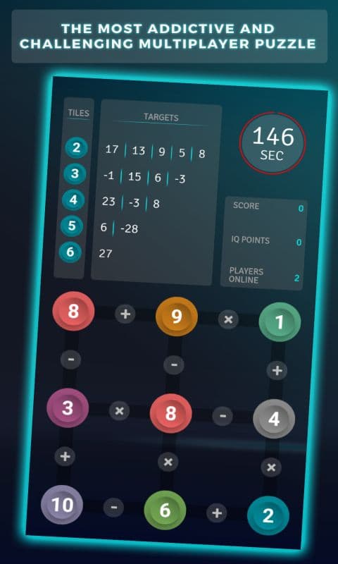 SLIDE - Numbers Brain Training