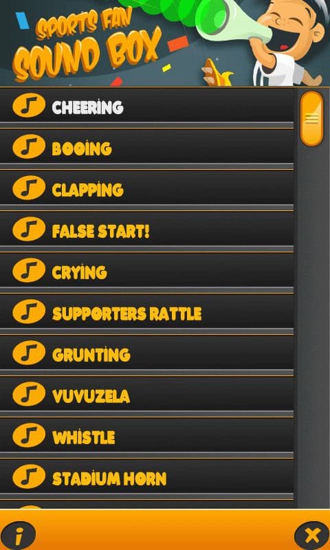 Sports Fan Sound Box