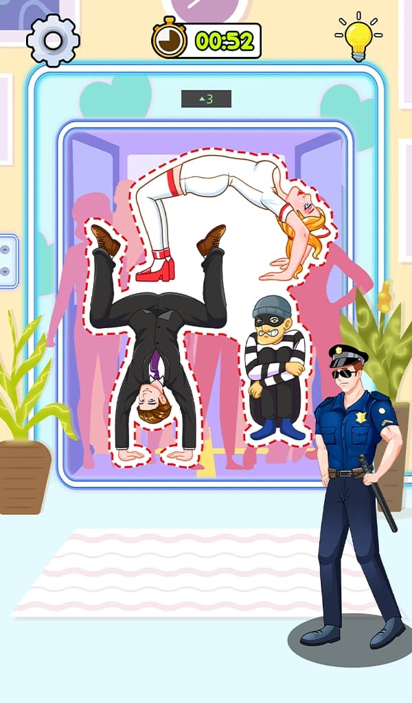 Pose zum Verstecken: Kniffliges Puzzle