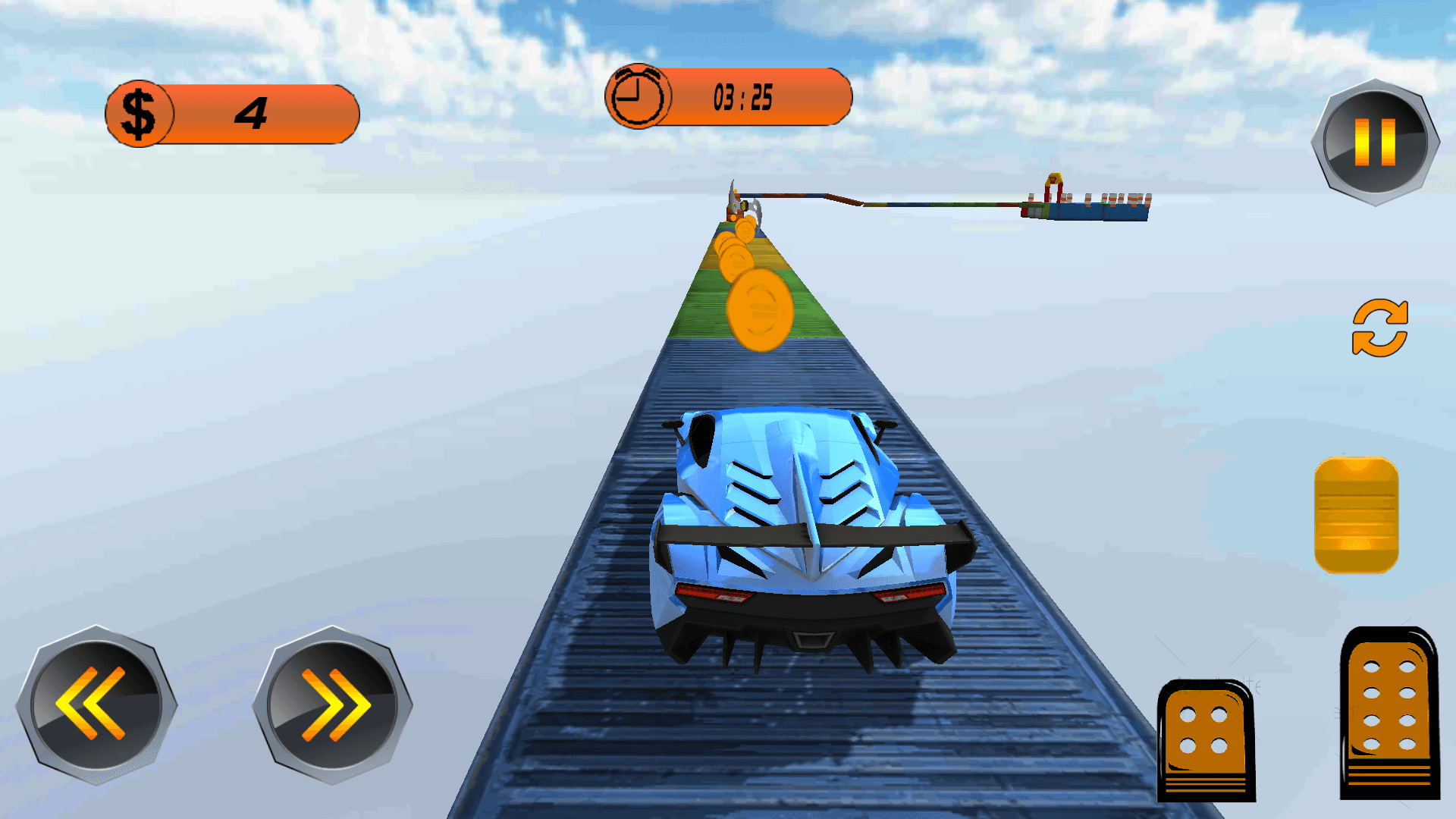 Impossible Track Car Stunt