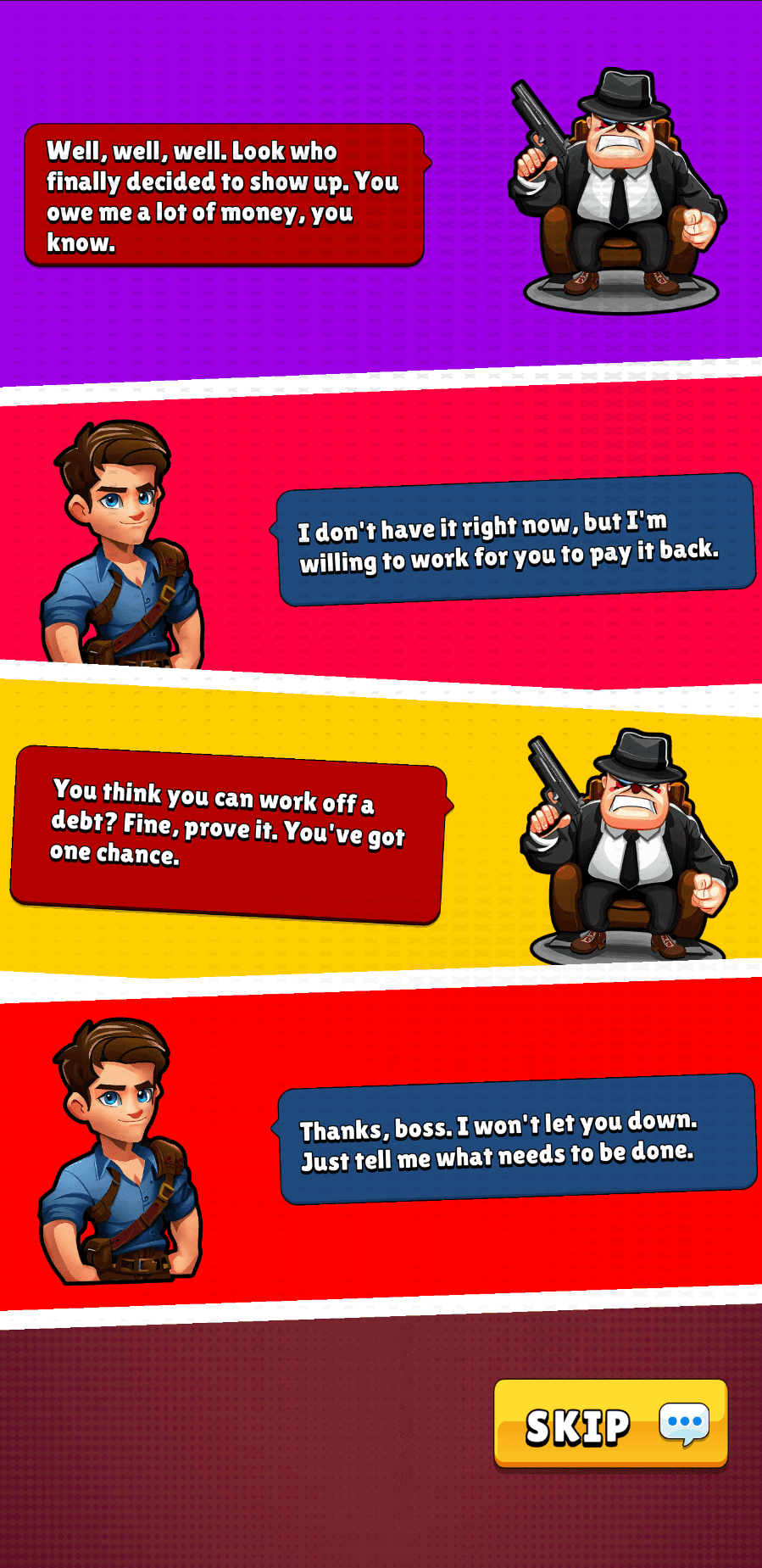 Boss Mania Beutelandschaft