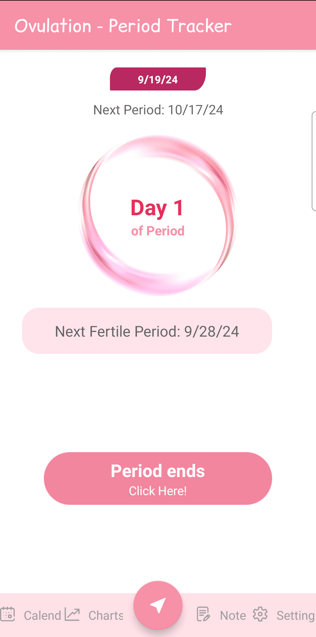 Eva Periode und Ovulation Tracker
