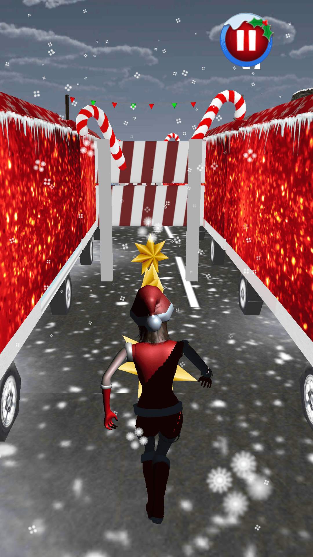 Fun Santa Run: Weihnachts-Läufer