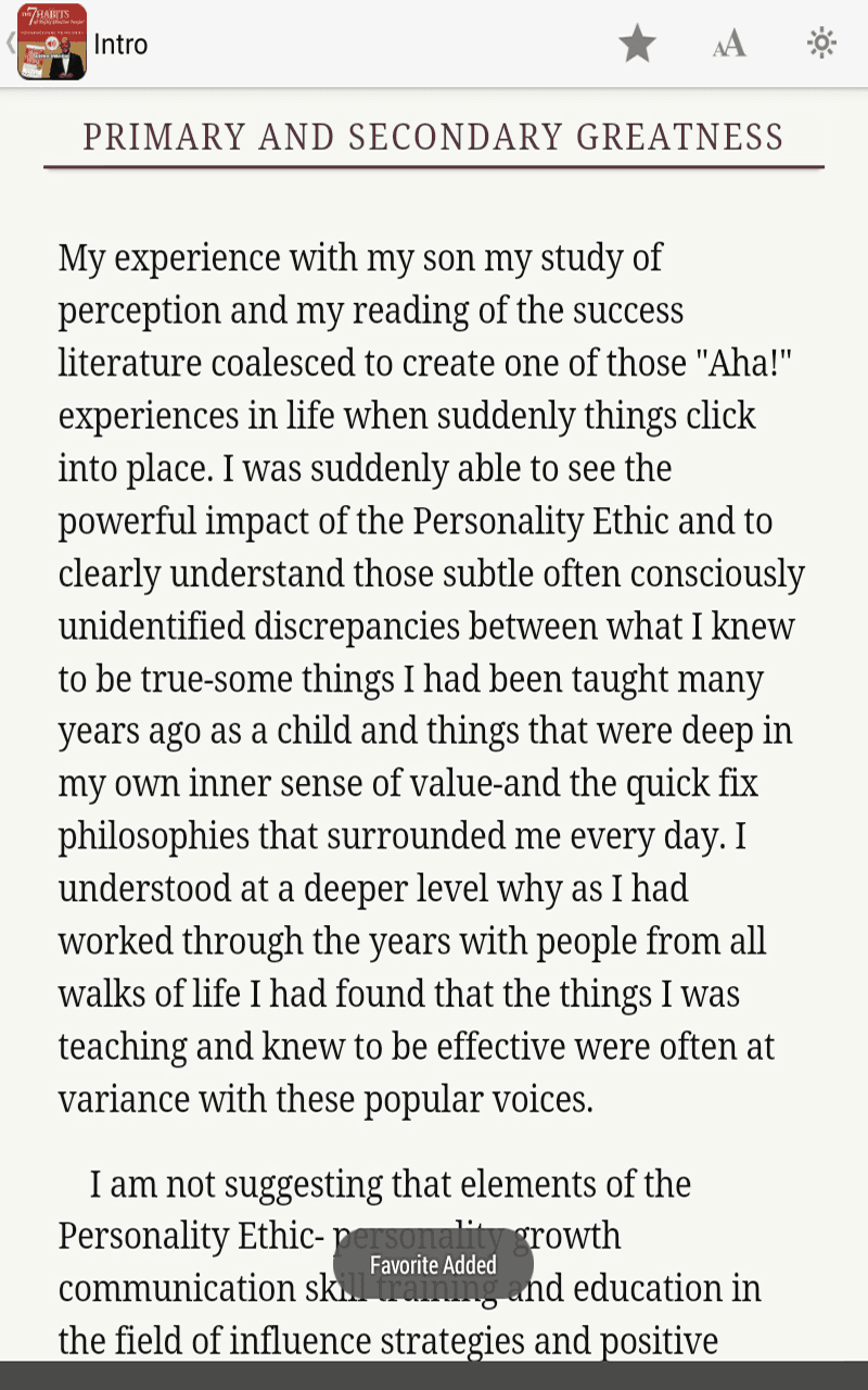 The 7 Habits of Highly Effective People