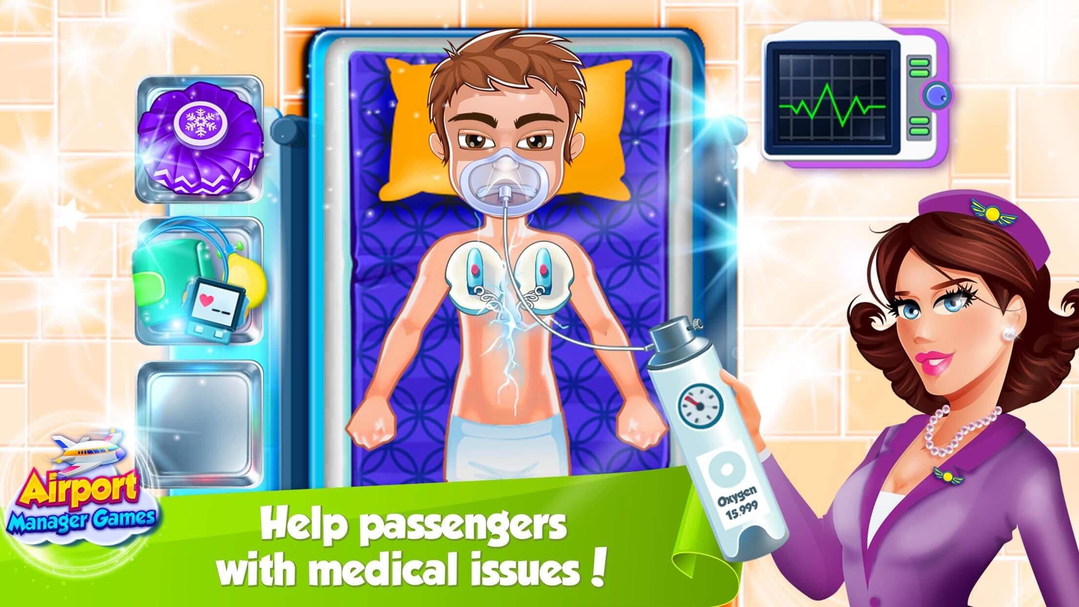 Airport Manager - Flight Attendant Simulator