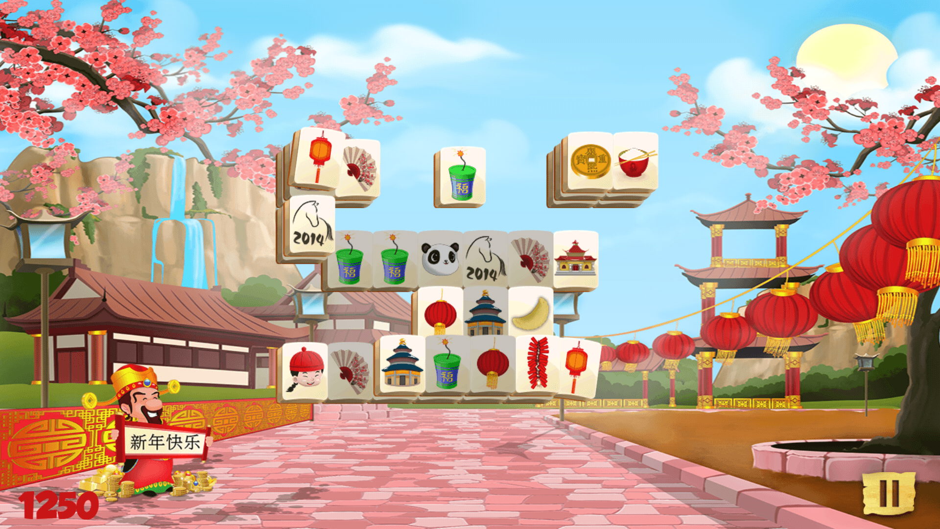 Mahjong Plum Garden