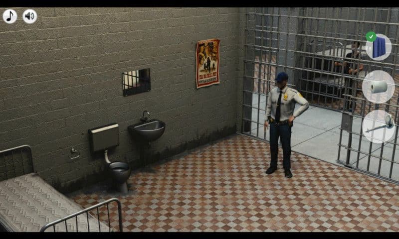 Escape the prison: adventure game