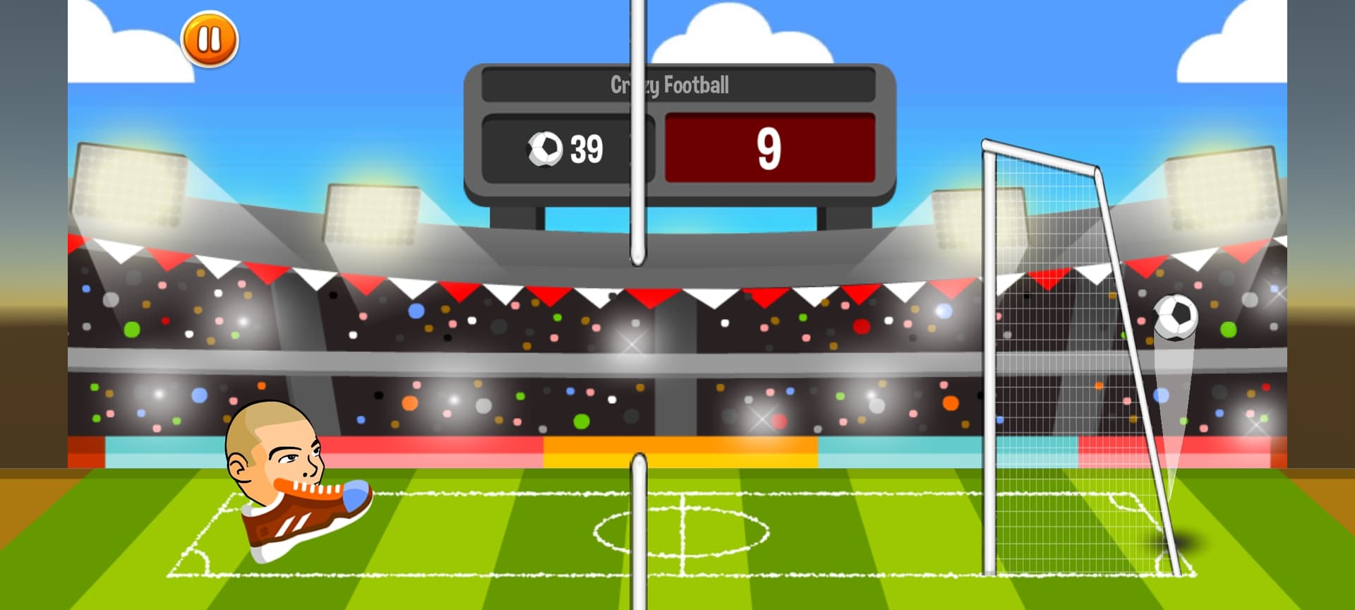 Verrückter Fußball