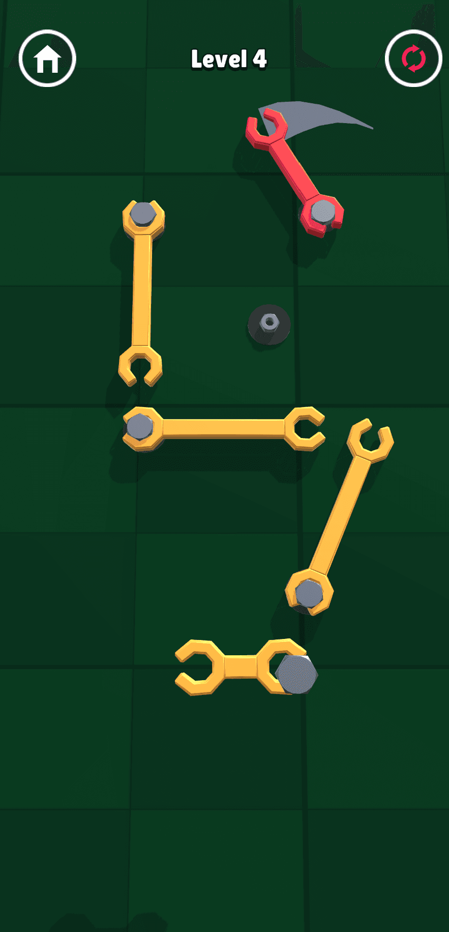 Schraubenschlüssel Entriegelung