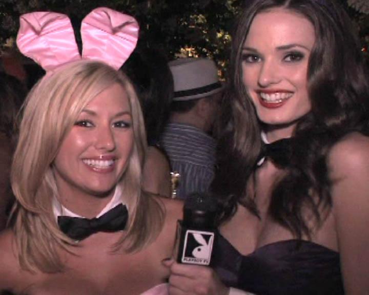 Süße Bunnys tummeln sich auf der All Stars Celebrity Kick-off-Party und beantworten eine Menge schräger Fragen