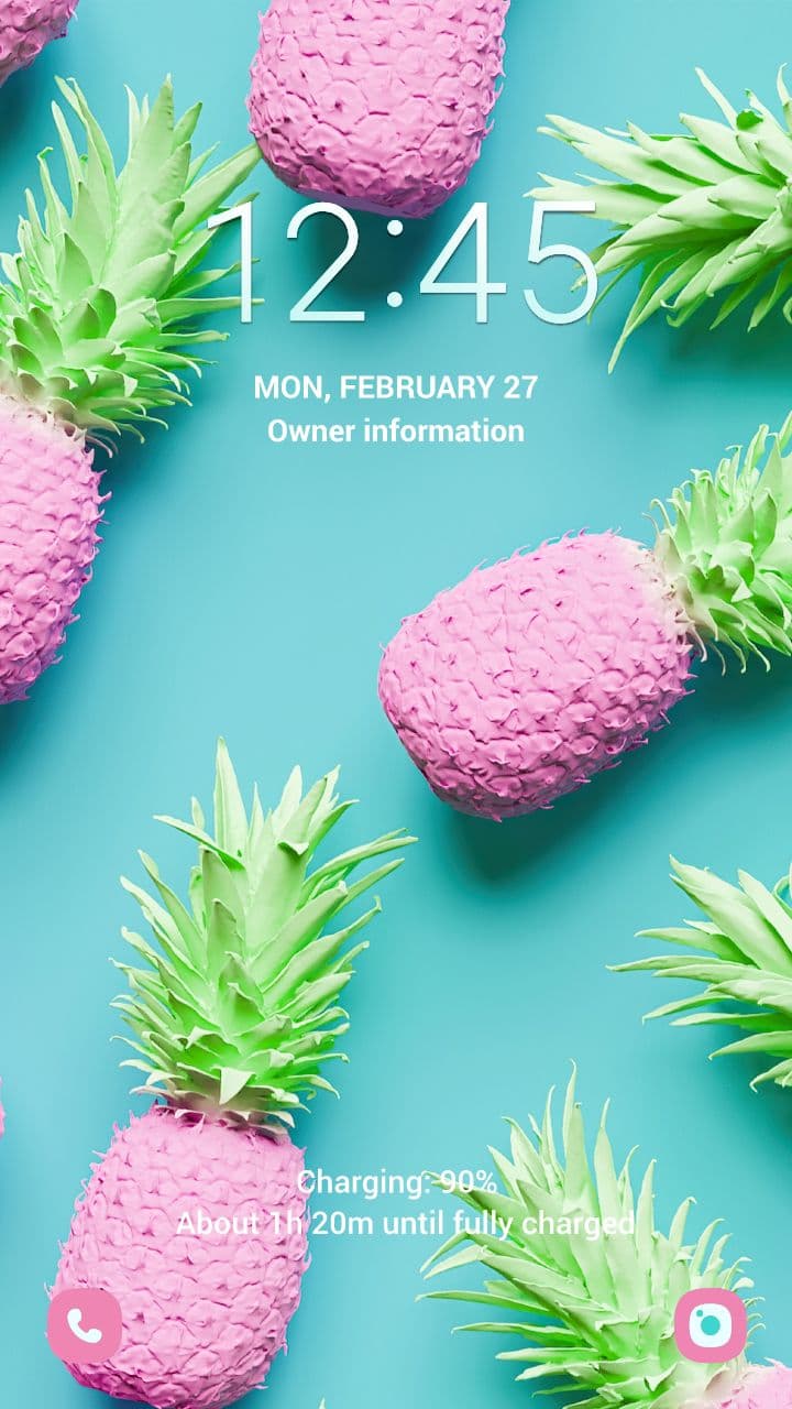 Süßes Ananas-Sommer-Muster