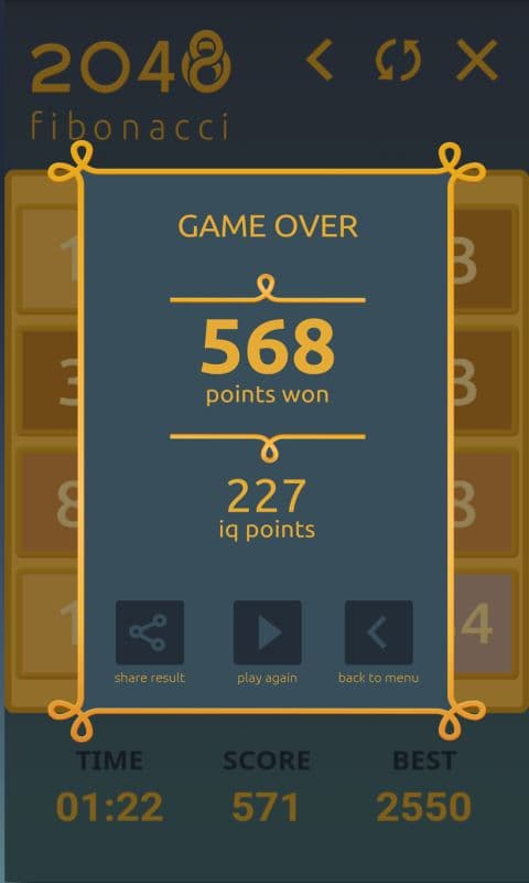 2048 Fibonacci