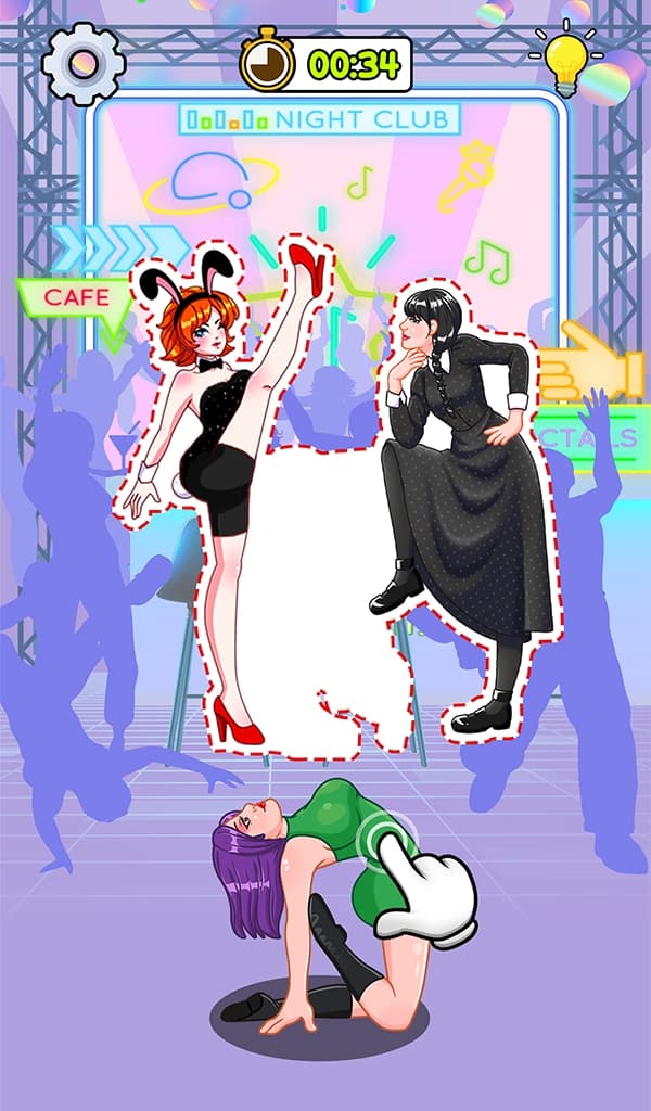 Pose zum Verstecken: Kniffliges Puzzle