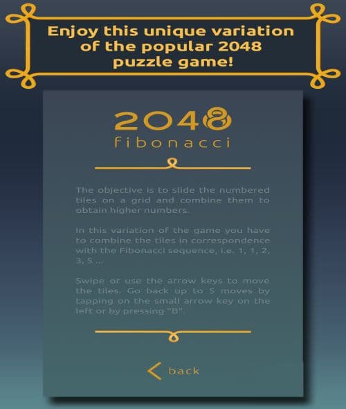 2048 Fibonacci