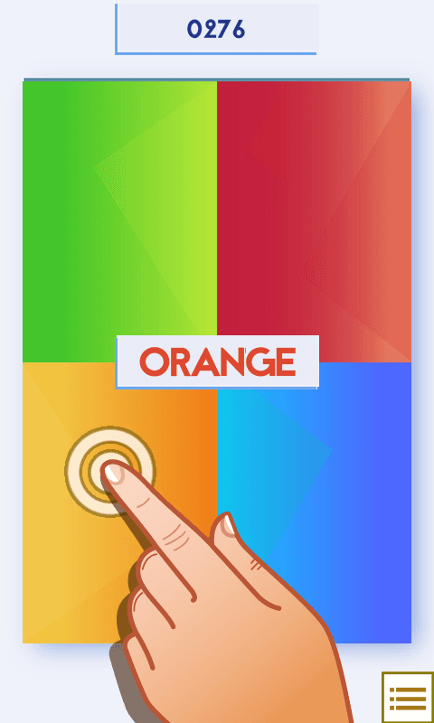 Red Green Blue Orange