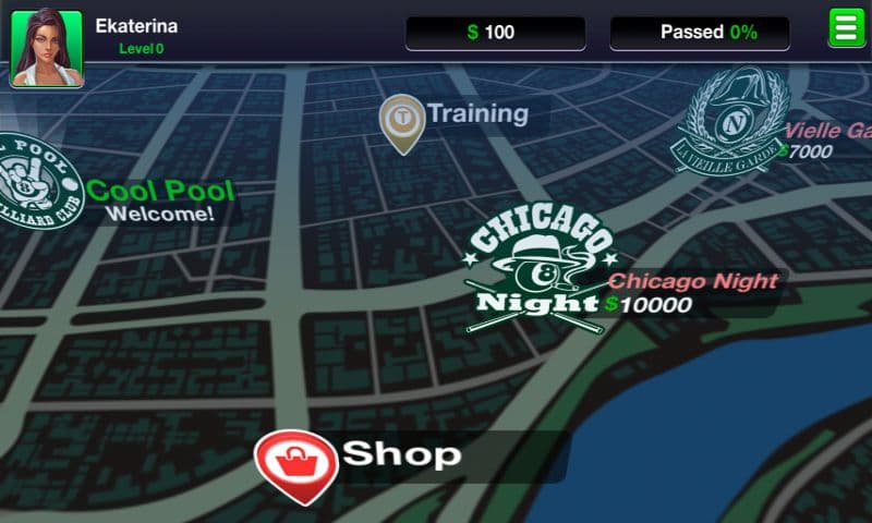 Billiard in Big City