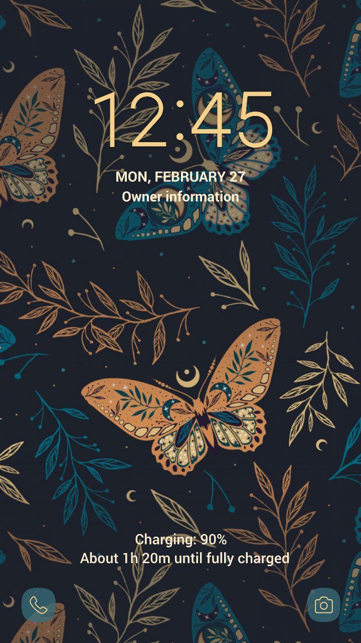 Mystische Boho-Schmetterlinge