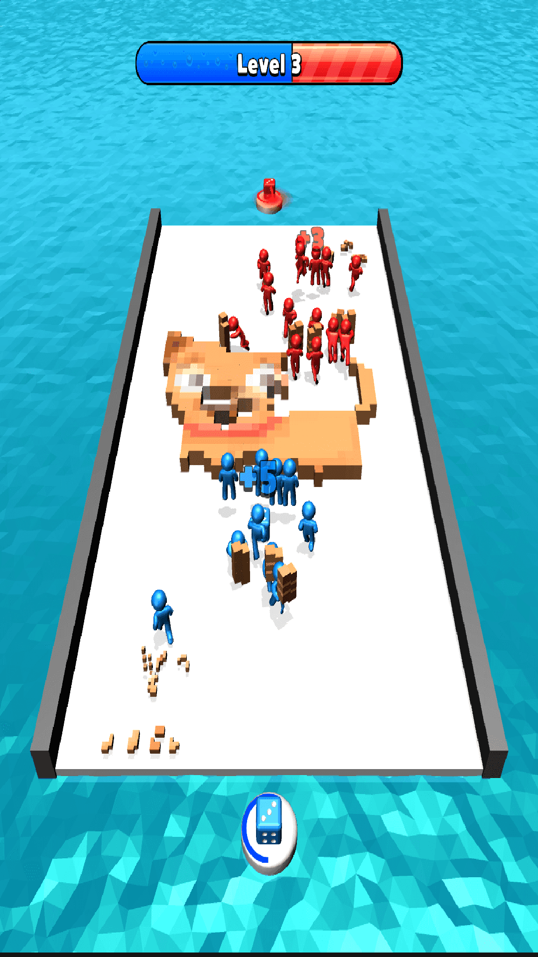 Kunststehlerei 3D Pixels