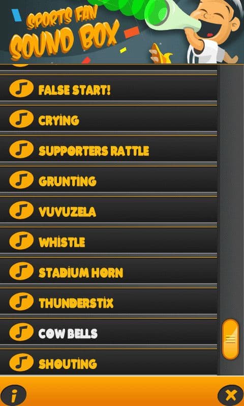 Sports Fan Sound Box