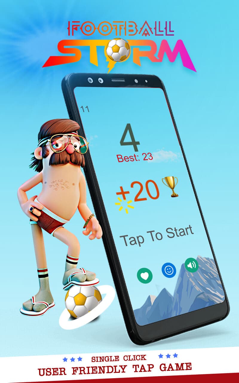 Football Storm Clicker