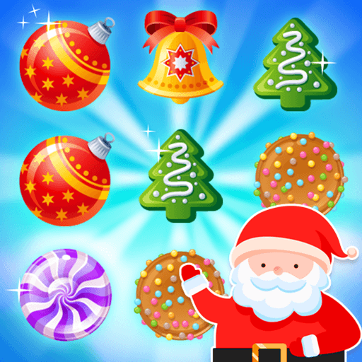 Santa Claus Candy Match - Weihnachten Match Spiel