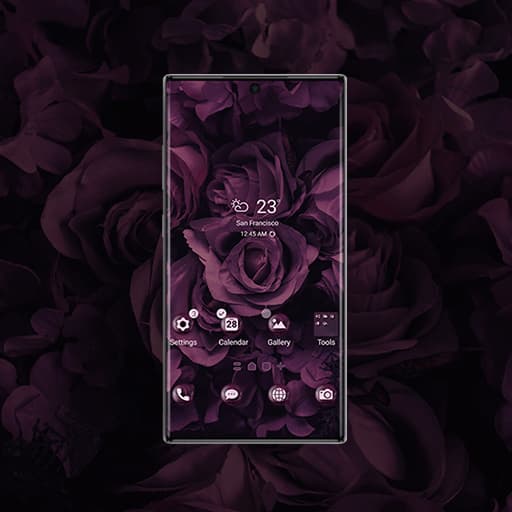 Bett Aus Dunklen Rosen