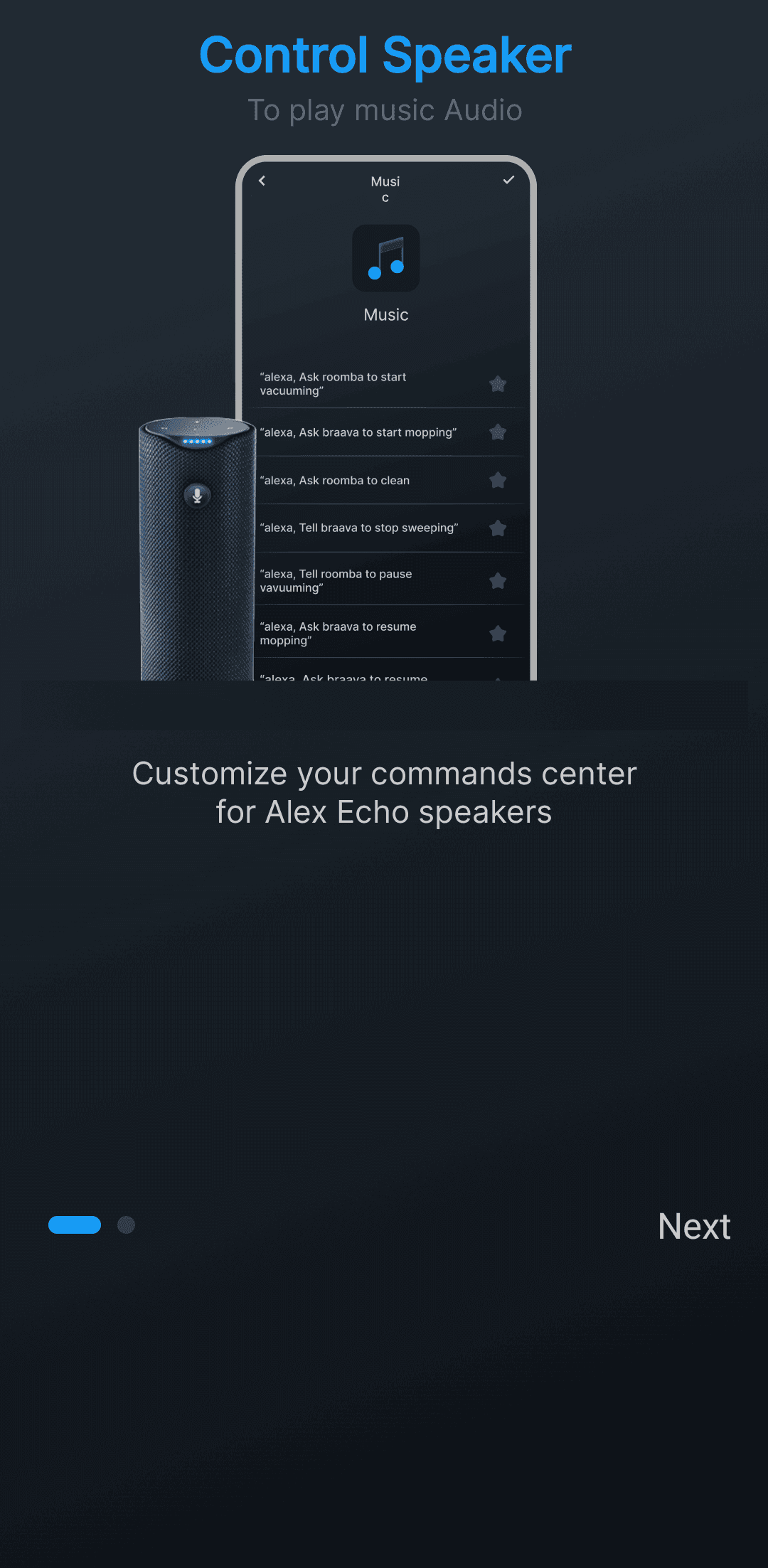Alex For Voice Commands App