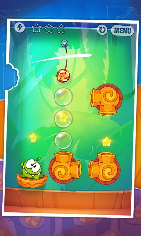 Cut the Rope: Experiments
